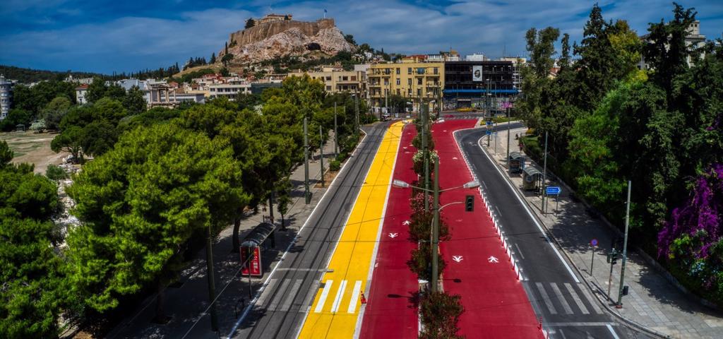 "Μπλοκαρισμένη" η λειτουργία της οδού Βασιλίσσης Όλγας  "Μπλοκαρισμένη" η λειτουργία της οδού Βασιλίσσης Όλγας